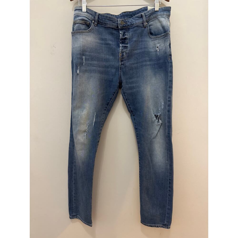 Kith Monroe Denim Pant Jeans Blue Size 36 Button Fly Classic Contemporary